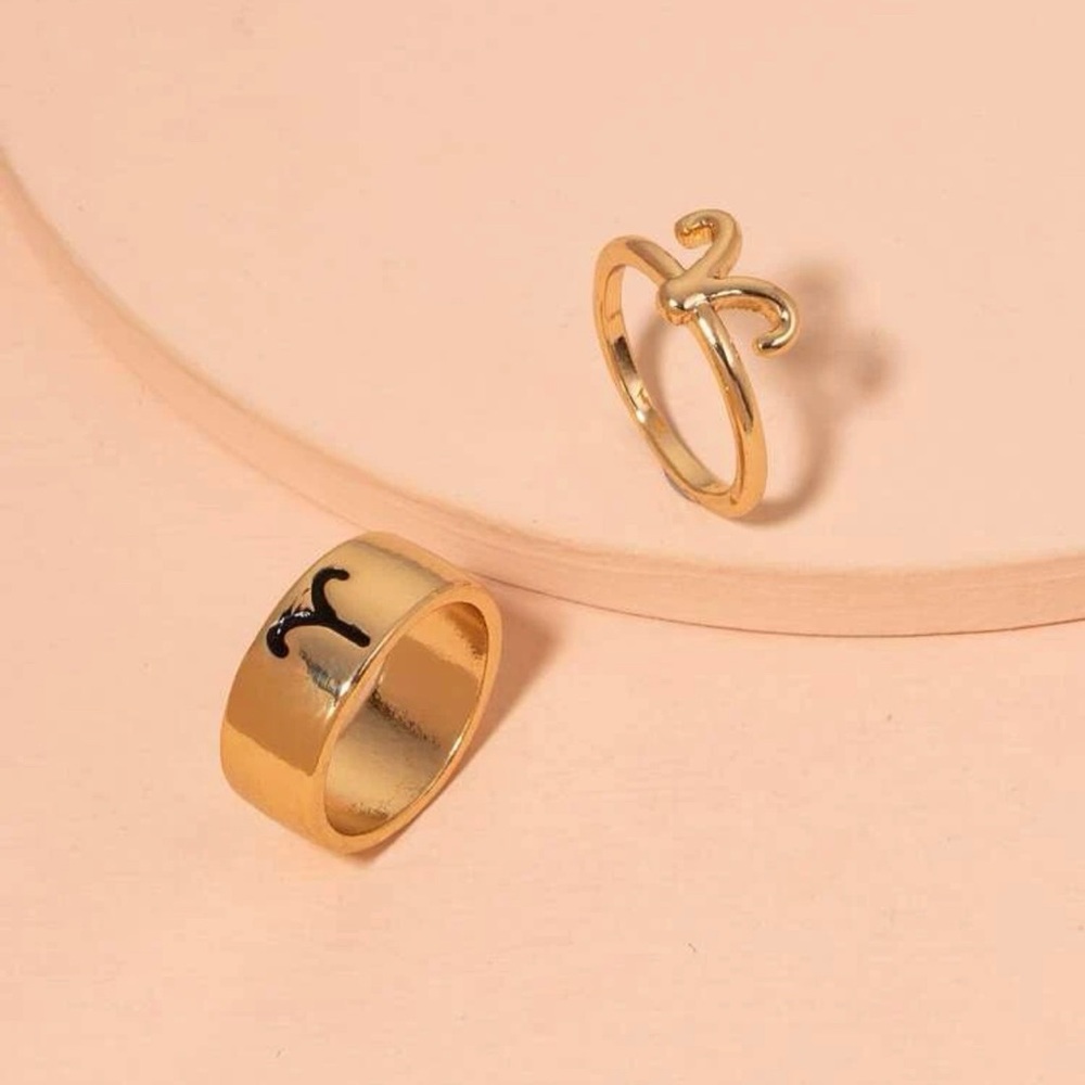 2PCS Aries Decor Rings - Picture 3 of 5